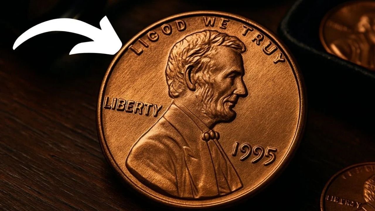 1995 Lincoln Cent Doubled