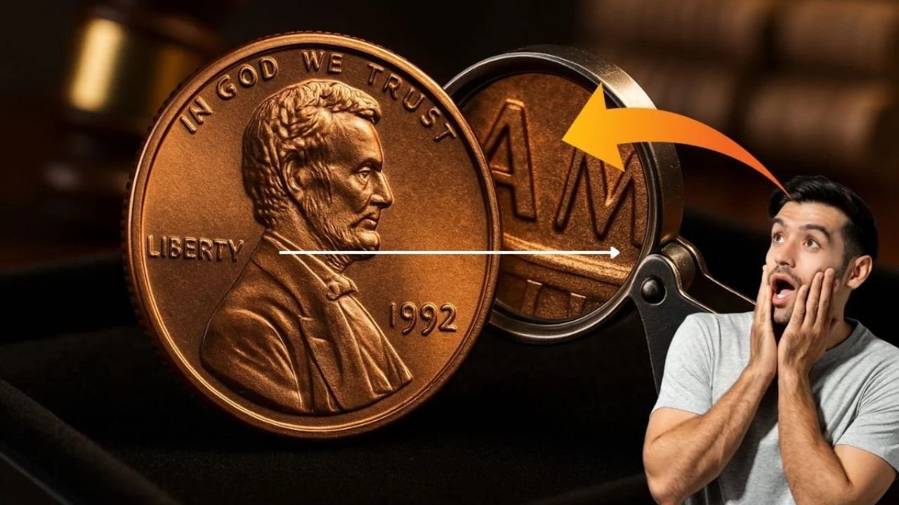 1992 Close AM Lincoln Cent